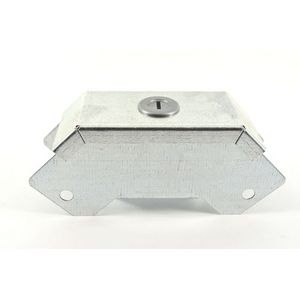 50x50mm Galvanised Trunking 90° External Bend