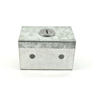 50x50mm Galvanised Trunking Coupler