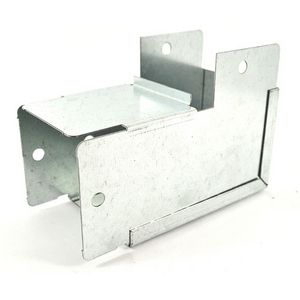 75x75mm Galvanised Trunking 90° External Elbow Bend