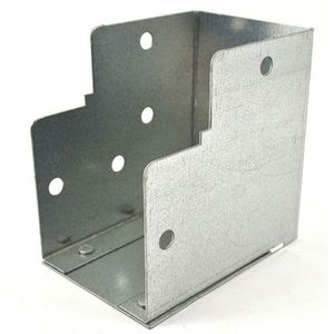 75x75mm Galvanised Trunking 90° Internal Elbow Bend