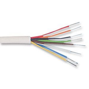 8 Core Alarm Cable White (100mt coil)