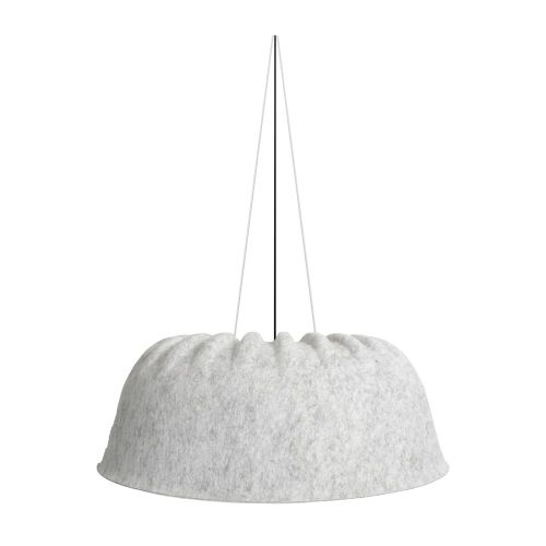 Red Arrow Alana Circular Acoustic Pendant Grey