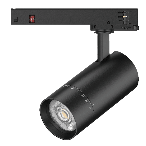 Kosnic Alcor Pro cylindrical spotlight 10W/15W/20W CCT switchable Black