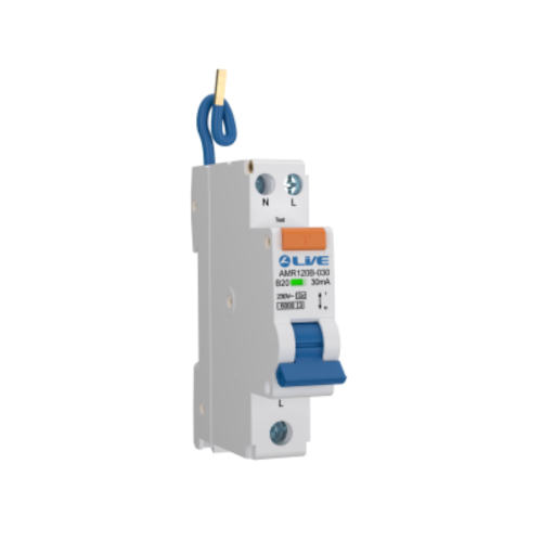 Live Single Module Double Pole 20A B Curve 30mA Type A mini RCBO