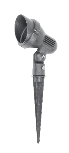 Kosnic Ashdown, max 35W spike spot light for LED GU10 lamp, grey