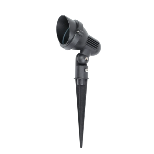 Kosnic Ashdown Spike Spotlight for LED GU10 Lamp Black