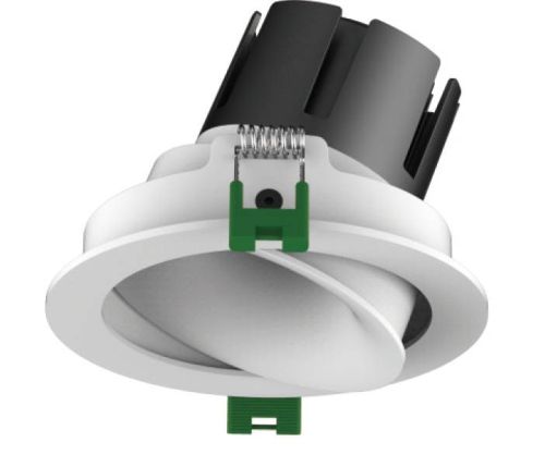 Kosnic Avalon, Circular housing, adjustable, Cut-out 90mm, White