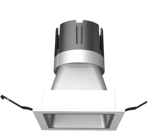 Kosnic Avalon, Square housing, fixed, Cut-out 75*75mm with install plates