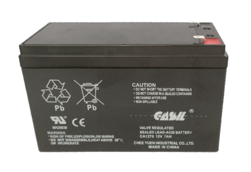 12 Volt 7.0 A.h Battery (suitable for MAG panels)