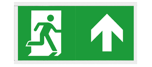 Kosnic Belum DALI Emergency Exit Sign Box 5W DALI-2&Self-test 6500K