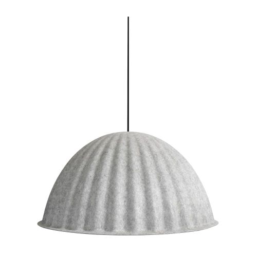 Red Arrow Belle Circular Acoustic Pendant Grey