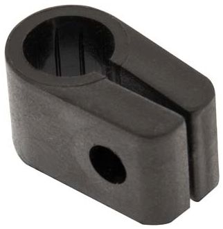 Unicrimp Black Cable Cleats 25.4mm
