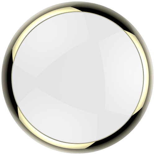 Kosnic Blanca bulkhead trim, brass