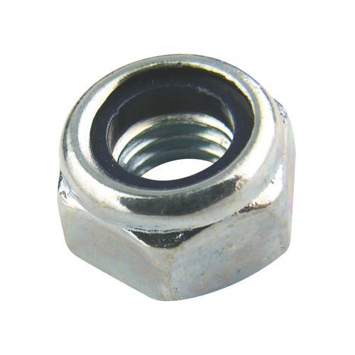 M10 Nylon Nuts (Pack of 100)  by Meteor Electrical 