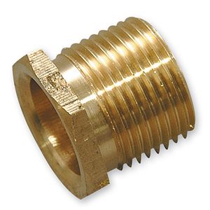 Brass Bush Male 25mm Short