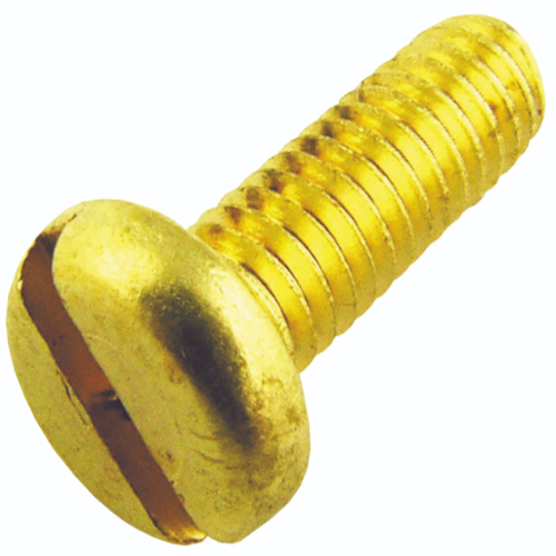 M4x40mm Slot Head Brass Screw (Pack of 100)