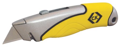 C.K Trimming Knife Soft Grip Retracting T0957-1