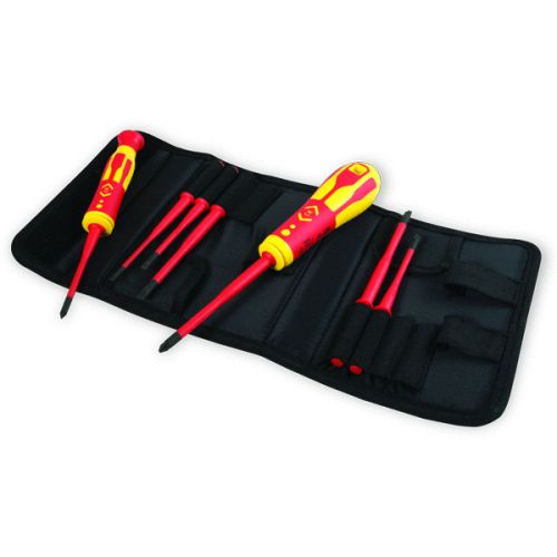 C.K VDE Insulated Screwdriver Set With Slim Interchangeable Blad