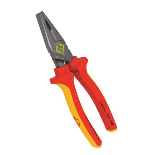 C.K RedLine VDE Combination Pliers 205mm 431003 by Meteor Electrical