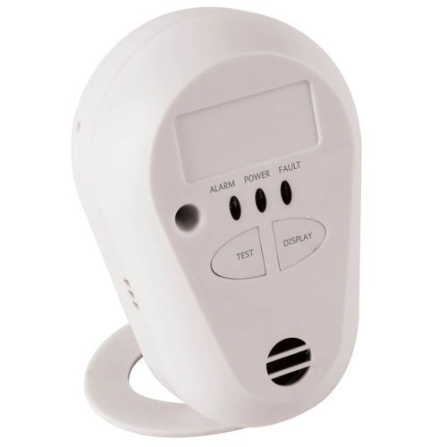 Firehawk Battery Operated Carbon Monoxide Alarm Lithium Battery with Meteor Electrical 