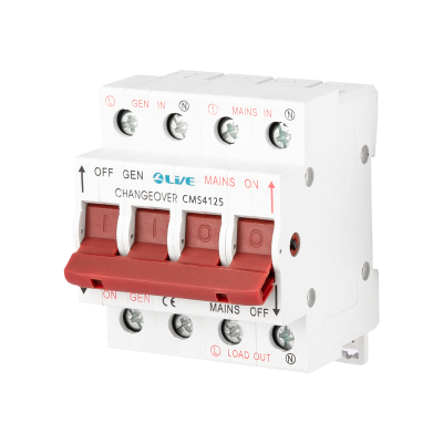 4 Pole 125A Change over Main Switch