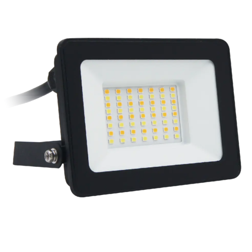 Kosnic Rhine III 30W LED CCT Switchable Floodlight Black | RHI330-SCT
