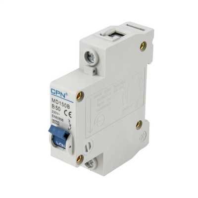 Cudis 50 Amp 6kA Single Pole (Type B) MCB