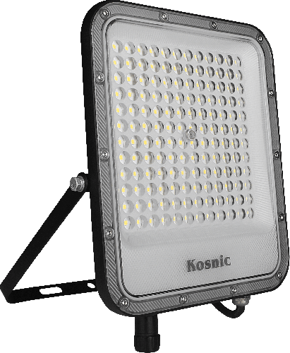 Kosnic Della Go Flood Light IP65 100W 6500K Black