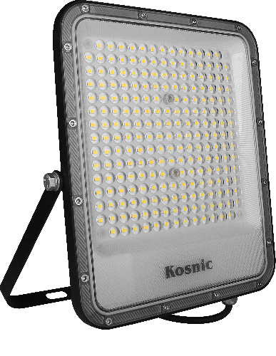 Kosnic Della Go Flood Light IP65 150W 6500K Black