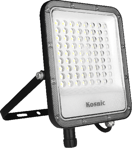 Kosnic Della Go Flood Light IP65 50W 6500K Black