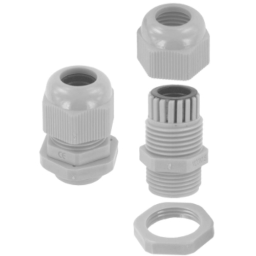 Deligo 20mm Nylon Gland IP68 (6-12) Grey