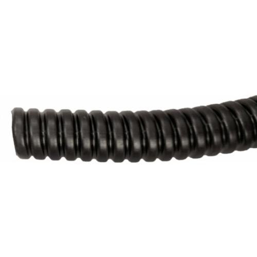 Deligo 25mm x 10M PVC Coated Flexible Conduit Black 