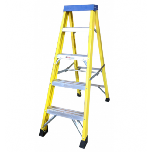Deligo 5 Tread Fibreglass Stepladder