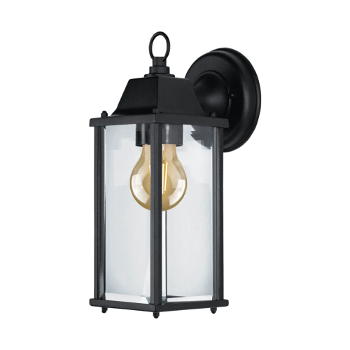 Kosnic Delta Rectangle Wall lantern E27 lamp holder