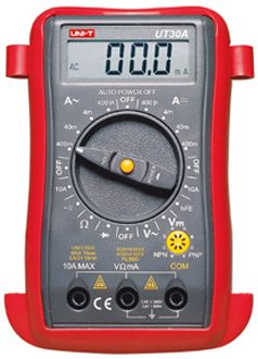 Digital Multimeter c/w Leads (UT30)