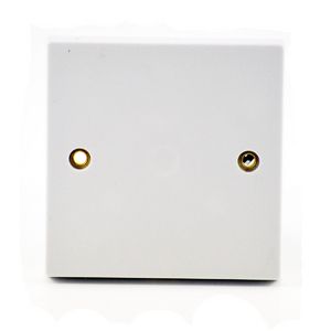 20 Amp Connection Plate Off White