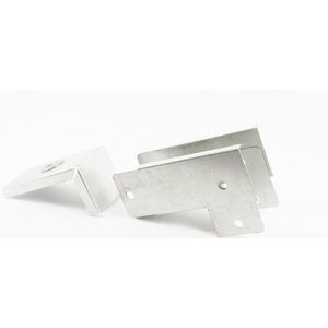 50x50mm Galvanised Trunking 90° External Elbow Bend