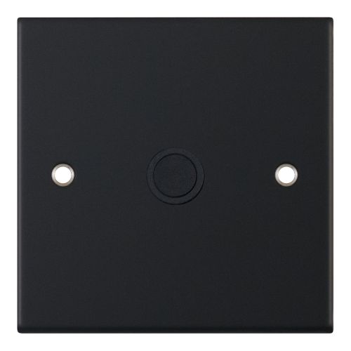 Selectric 20 Amp Cable Outlet with Centre Entry Matt Black