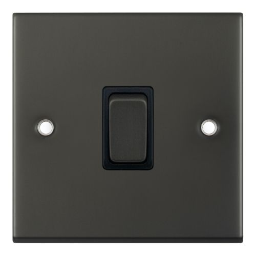 Selectric 20 Amp DP Switch Dark Bronze with Black Insert