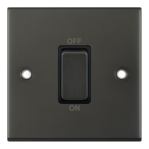 Selectric 45 Amp DP Switch 1 Gang Dark Bronze