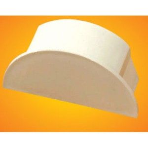 D Line 22*22 1/2 Sphere Left Side White End Caps