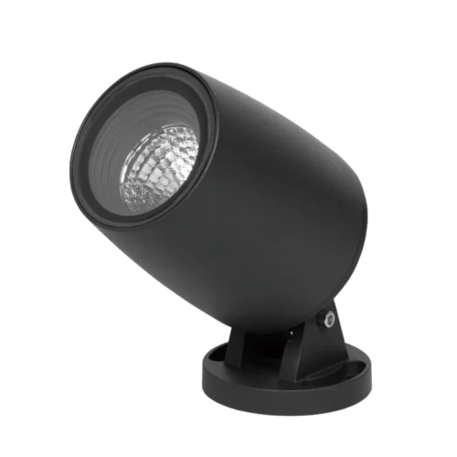 Kosnic Ely 6W Spotlight Spike & Surface Mounting 4000K Black