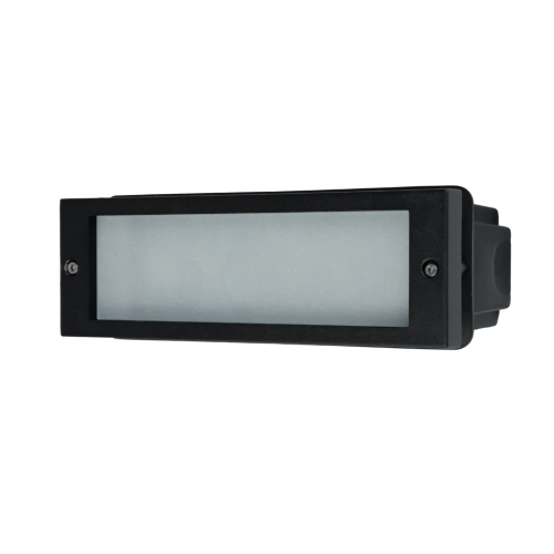 Kosnic Epping Standard LED brick Light 12W 4000K Black