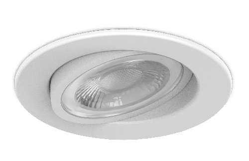 Kosnic Erta Tilt 6W Fire-rated downlight 3000/4000/6000k White