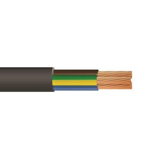 1.0mm Flex 3 Core - Black Cable 100M  by Meteor Electrical 