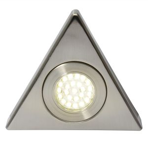 Fonte LED Under Cabinet Light in Satin Nickel, 3000K by Meteor Electrical