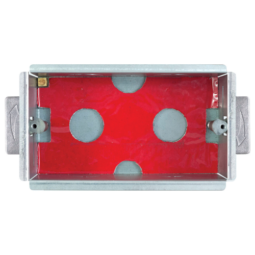 Selectric 2 Gang 47mm Galvanised Steel Back Box
