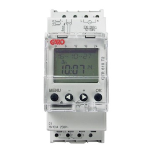 Garo 2 Module Digital Time Switch