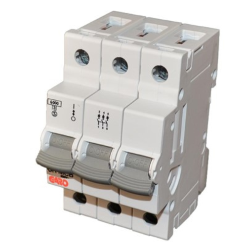 GARO 3 Pole 10A Characteristic C - Mini Circuit Breaker
