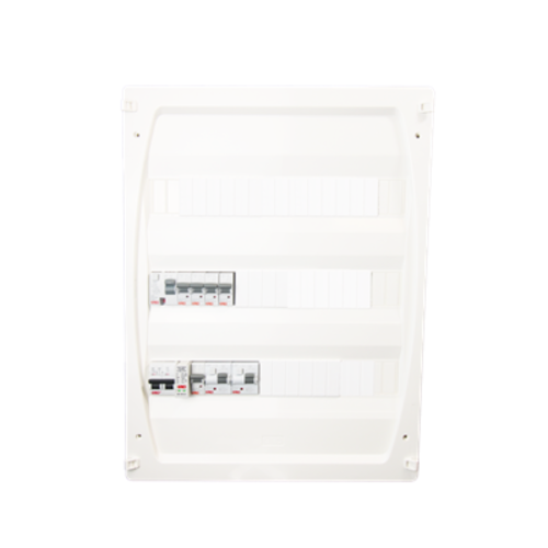 GARO Consumer Unit 3 Row Main MCB, 5 MCB, RCD, 2 RCBO & Surge